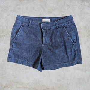 Women's Banana Republic Blue Hampton Fit Jean Shorts Size 6